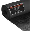 VEVOR Tappeto Rivestimento da Pavimento 1,22 x 6,1 m, Tappetino Protettivo per Pavimento in Gomma Diamantata Spessa 3 mm, Antiscivolo, Resistente all'Usura, Impermeabile, per Magazzini