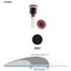 Hunter ugello multigetto MP2000 , 360° F