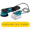 Makita BO003CGZ LEVIGATRICE ROTORBITALE 125mm 40VMAX - FORNITA SOLO CORPO MACCHINA