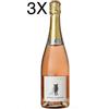 (3 BOTTIGLIE) Jean de La Fontaine - La Flatteuse - Brut Rose' - Champagne - 75cl