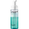 HCS Srl Face D Doppia detersione Olio struccante + mousse detergente - Detergente viso bifasico struccante - 160 ml