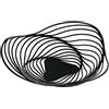 Alessi ACO03 B Trinity Fruttiera in acciaio colorato Nero