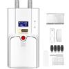 Sonew Smart Door Lock, Bluetooth Touch Smart Door Lock, Telecomando Invisibile Senza Chiave Serratura Elettronica con 4 Telecomandi (lega di Zinco)