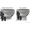Tecma WC Tecma Silence Plus 2G 12V Touch Eko con bidet