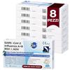 general merchandising Test Covid Influenza - 8 Test - Combinato Covid e Influenza 2026 Antigenico Rapido 5 in 1 - Tampone Covid Influenza con RSV e Adenovirus per Autotest Domestico