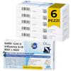 general merchandising Test Covid Influenza - 6 Test - Combinato Covid e Influenza 2026 Antigenico Rapido 5 in 1 - Tampone Covid Influenza con RSV e Adenovirus per Autotest Domestico
