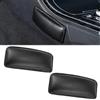 LightBeacon 2 pezzi Cuscino per Bracciolo Auto, Bracciolo Auto Universale, Cuscini per Braccioli Auto, Cuscino per Ginocchia per Auto, Console, Imbottitura per Sedile, Nero