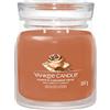 Yankee Candle Pumpkin Cinnamon Swirl Media in Cinnamon Swirl Candela Profumata Giara Signature