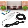 Demeras Sistemi di controllo degli accessi Demeras Apriporta Garage, Door Opener Apricancello Smart Intelligente, Dispositivo apriporta per garage con telecomando per porte da garage WiFi compatibile con Alex