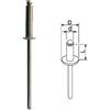 RIVETTI INOX 4,8X12 PZ. 500