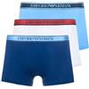 Emporio Armani Core Logoband - Boxer da Uomo, Confezione da 3, Colore Blu, XL, Blu, XL