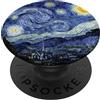 Classics of Art History Cases Van Gogh Starry Night Fashion Pattern Design Phone Cover PopSockets PopGrip Adesivo