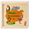 Dida - Memory Foresta: Gioco di Memoria e Associazione Montessori, Memo Animali, 20 Carte in Legno da Accoppiare, per Bambini 2-4 Anni, Giochi Educativi da Tavolo