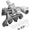 VEVOR Turbocompressore Compatibile con Kit Guarnizioni, Turbocompressore di Ricambio per Motore Auto con Chevy Chevrolet Cruze 2011-2019 1,4 T 781504-5001S 781504-0005 55565353 781504-0001 860156