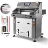 VEVOR Taglierina Elettrica per Carta ad Alte Prestazioni, Larghezza di Taglio 66 cm, Spessore di Taglio 10 cm, Grande Ghigliottina Elettrica con Funzione a Infrarossi e Lama di Ricambio