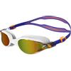 Speedo Vue Mirror Occhialini da nuoto per Unisex Adulto, Bianco/Blu, One Size
