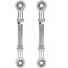 Akozon Kit asta dello sterzo, 2 pezzi 150-170mm 8mm piantone dello sterzo del motociclo giunto kit tirante dello sterzo giunto sferico adatto per mini quad elettrico 9cc go kart