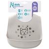 KIOKIDS IBERICA BAVAGLIO SILICONE GRIGIO