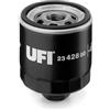 UFI Filters, Filtro Olio 23.428.00, Filtro Olio per Ricambio, Adatto a Auto, Applicabile su Diversi Modelli Seat, Skoda e Volkswagen