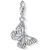 Thomas Sabo Ciondolo da Donna, Argento 925, Charm pendant Butterfly