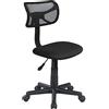 PraTiKo Life Sedia Scrivania Easy Girevole E Regolabile – Design Ergonomico Con Schienale In Rete, Colore Arancio, Per Cameretta E Ufficio