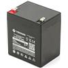 VELAMP 23736 - Batteria al Piombo Ermetica Ricaricabile 12V 5Ah - Attacchi Faston F2 - Ideale per Sistemi di Backup, Allarme, Videosorveglianza, Antincendio, Domotica e UPS