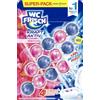 WC Frisch WC-Frisch Detergente per WC fresco e attivo (150 g), detergente per WC per la pulizia ad ogni risciacquo, pietre profumate per una fragranza fresca e duratura + 50% effetto anticalcare *