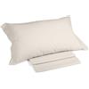 Caleffi - Completo Letto 100% Cotone Composto da Lenzuola Una Piazza e Mezza 190x285 + 1 Lenzuolo con Angoli Coprimaterasso Una Piazza e Mezza 130x200 per Materasso Alto 28 cm + 1 Federa Cuscino 50x80