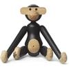 Kay Bojesen Scimmia mini statuette 9,5 cm Scimmia decorazione natalizia, legno scuro