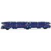 RIVAROSSI HR6684 carro trasporto auto 3 assi Laeks "Mega Car Carrier" livrea blu