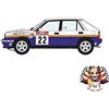 Hasegawa NUOVO Hasegawa 1/24 Lancia Delta HF Integrale 16v 1990 Tour de Corslurry Plastic