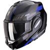 Scorpion casco modulare Exo-Tech Evo Socius - Nero Blu