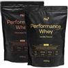 nu3 Performance Whey Probierpaket Cioccolato + Vaniglia 2x1000 g Polvere