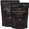 nu3 Performance Whey Probierpaket Cioccolato + Fragola 2x1000 g Polvere