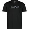 CMP - T-shirt da uomo, Nero, 50