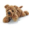 Plush & Company Peluche Sharpei Steso Peluches Giocattolo, Cane Morbido Realistico, Regalo Originale per Bambini, Compleanno Ragazza Ragazzo, Lunghezza 40 cm