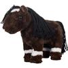 HKM Cuddle Pony Puledro Dark Brown One Size