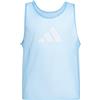 adidas Unisex - Bambini e Ragazzi Training Bib24 Youth Shirt, Blue Burst, 13-14 Years