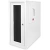 DIGITUS Armadio per PC - IP54 - Chiusura a chiave - Sui piedi - Dimensioni interne 575 x 250 x 550 mm - Ventilazione attiva - Grigio