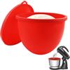 mobumeia Inserto in Silicone Addensato con Coperchio per Kitchen Aid, 4,8 L