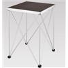 EXTREME TAVOLO MULTIUSO DJ TESTE MOBILI VIDEOPROIETTORI RICHIUDIBILE 60 X 60 CM CON RAGNO ALTEZZA 100 CM