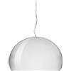 Kartell FL/Y Lampada a Sospensione 15 W, Cromato, Diametro 52cm