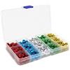BetterJonny 300PCS Campanelle Colorate, BetterJonny 10mm Metallo Campanellini Piccole Campanelle Natalizie Colorati Campanellini Natale Jingle Bells per Albero di Natale, 5 Colori