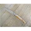 lametta COLTELLO ARTIGIANALE 22 CM tipo pattada MANICO in CORNO DI Montone grezzo