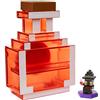 Mattel Minecraft- Pozione Custodia con Strega Miglioramento Mini Giocattolo per Bambini 6+ Anni, GKT45