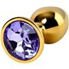 Golden Anal Plug Metal - 717004