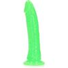 Slim Dildo Suction Cup Glow in the Dark 7''