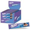 Milka & OREO Barrette di Cioccolato al Latte delle Alpi con Crema alla Vaniglia e Biscotti OREO, Snack Dolce, Confezione da 36 Pezzi, 1,332Kg