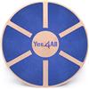 Yes4All WREK Tavola d'equilibrio oscillante in Legno -Tavola oscillante per Terapia Fisica Allenamento di Base, Trainer per la stabilità dell'equilibrio