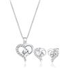 Elli Set da Donna in Argento 925 con Cristallo Swarovski